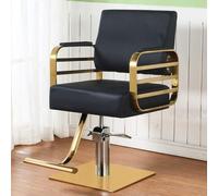 Silla de salón giratoria hidráulica taburete de estilo profesal para barberías y salones
