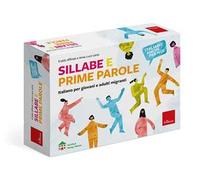 Sillabe e prime parole. Con libretto istruzioni. Con 4 mazzi di carte 250 (3 sets da 50 cards, 1 set da100 cards). Con tombola con tabellone, cartellette, tessere e gettoni