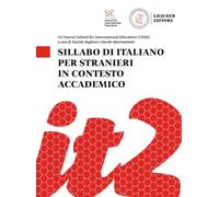 Sillabo di italiano per stranieri in contesto accademico