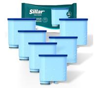 SILLAR 6x Cartuccia Filtrante per Macchine da Caffè | Compatibile con AquaClean CA6903/10, CA6903/22, CA6903/01 | Filtro Anticalcare per Philips AquaClean