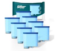 SILLAR 8x Cartuccia Filtrante per Macchine da Caffè | Compatibile con AquaClean CA6903/10, CA6903/22, CA6903/01 | Filtro Anticalcare per Philips AquaClean