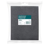 Sillar Filtro a Carboni Attivi per Cappa Aspirante - Tagliabile 38x56 cm - Filtro Universale Anti-Odori & Anti-Grasso per il Ricircolo dell'Aria