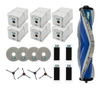 Sillar Kit Accessori per Robottino Aspirapolvere Deebot Ecovacs T30 Pro Omni/T30 Omni - 19 Pezzi Sacchetti Polvere, Filtri HEPA, Spazzole e Panni Mop per Ecovacs Robot Aspirapolvere Lavapavimenti