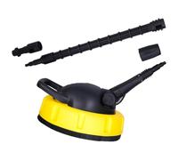 Sillar Lavasuperfici rotante 280 mm per idropulitrici, giallo, 160 bar | Compatibile con Kärcher K2-K7, Lavor e Parkside; portata 600 l/h, acqua fino a 60 °C, lancia da 400 mm e adattatori inclusi