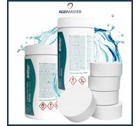 Sillar Pool Care Set Pastiglie di Cloro 200g Granuli Shock 1kg Effetto Rapido