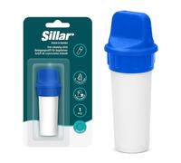 Sillar Stick per Pulizia Piastra Ferro da Stiro 25g | Penna di Pulizia, Accessorio per Ferro da Stiro | Detergente di Pulizia per Ferri da Stiro a Vapore e Ferri da Stiro per AEG Bosch Tefal Braun