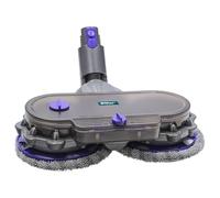Sillar Testa Mop Elettrica Compatibile con Dyson V7/V8/V10/V11/V15 - Accessorio 2-in-1 per Lavare e Aspirare, Testa Lavapavimenti con Serbatoio dell’Acqua Amovibile + 1 Flacone di Riempimento