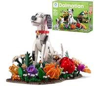 Sillbird Dalmata - Kit per bambini e adulti, per cuccioli con fiori, Natale e compleanno, per gli amanti degli animali e delle piante, dai 10 anni in su, 1097 pezzi