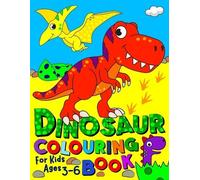 Silly Bear Dinosaur Colouring Book for Kids Ages 3-6 (Tascabile)