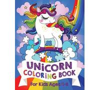 Silly Bear Unicorn Coloring Book For Kids Ages 4-8 (US Edition) (Tascabile)