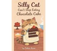 Silly Cat Can't Stop Eating Chocolate Cake