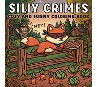 Silly Crimes: Cozy and Funny Coloring Book
