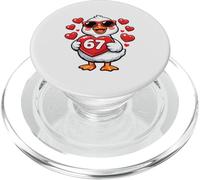 Silly Goose 67 San Valentino Six Seven Cute Animal PopSockets PopGrip per MagSafe