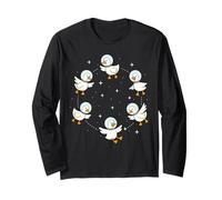 Silly Goose Astronaut Cosmic Space Adventure Maglia a Manica