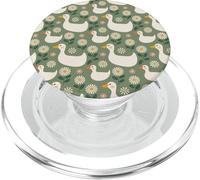 Silly Goose Bird Pattern Duck Animal PopSockets PopGrip per MagSafe