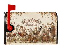 Silly Goose Book Club - Copertine magnetiche per cassetta postale, 45,7 x 53,3 cm