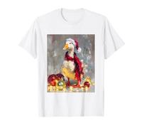 Silly Goose Christmas Holiday Funny Festive Maglietta