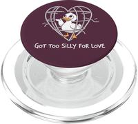 Silly Goose Cuore spezzato San Valentino Amore PopSockets PopGrip per MagSafe