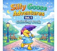 Silly Goose Cute Coloring Book