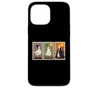Silly Goose Halloween Duck Francobolli strega fantasma mantello Custodia per iPhone 13 Pro Max