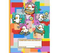 Silly Goose in Session: ABA Therapy Notebook with Colorful Duck Style: A Wide Ruled Composition Book for Teachers, RBTs, and Students, Fun Gift for SPED, ABA Fans, and Behavior Analysts