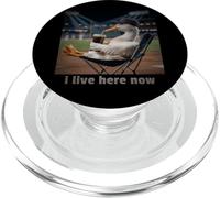 Silly Goose Io vivo qui ora Baseball Mamma PopSockets PopGrip per MagSafe