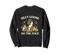 Silly Goose On The Juice - Divertente Meme da Crociera Felpa