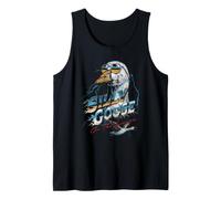 Silly Goose on The Loose Cool Biker Vintage Retro Lightning Canotta
