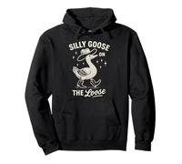 Silly Goose On The Loose Felpa con Cappuccio