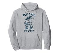 Silly Goose On The Loose Felpa con Cappuccio