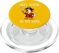 Silly Goose On The Loose Funny Pirate Crew Costume Bambini Ragazzi PopSockets PopGrip per MagSafe