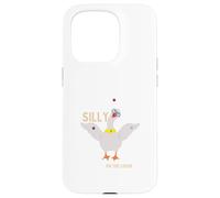 Silly Goose On The Loose Wears Clown vestito giocoleria 3 palle Custodia per iPhone 15 Pro