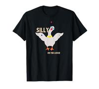Silly Goose On The Loose Wears Clown vestito giocoleria 3 palle Maglietta