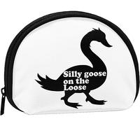 Silly Goose On The Loose Women And Girls Cute Fashion Portamonete Portamonete Portamonete Portachiavi