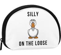 Silly Goose On The Loose Women And Girls Cute Fashion Portamonete Portamonete Portamonete Portachiavi