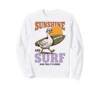 Silly Goose Sunshine Surf Honk Surf Club Summer Felpa