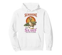 Silly Goose Sunshine Surf Honk Surf Club Summer Felpa con Cappuccio