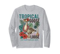 Silly Goose Tropical Goose On The Loose Maglia a Manica