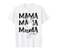 Silly Mama Goose Floral Goose Mamma Festa della Mamma Oca Amante Maglietta