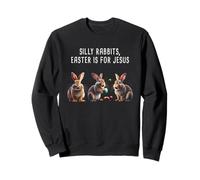 Silly Rabbits Easter is for JESUS - Bunny Christian Faith Felpa