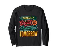 Silly There Great Big Beautiful Tomorrow Dicendo Maglia a Manica