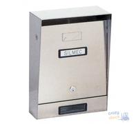 Silmec S.R.L. Cassetta Posta Silmec Inox 002 Senza Tetto Cm 30,5X22X7,5/11