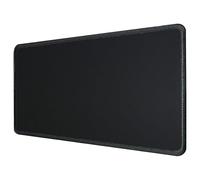 silmo Tappetino Mouse XXL 90 x 30 cm, Grande, nero, con Bordo Cucito, Durevoli, antiscivolo e silenzioso, gioco, ufficio, casa, lavabile, arrotolabile, Tappetini per il Gaming Mousepad