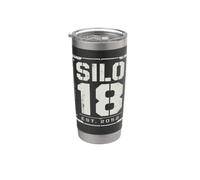 Silo 18 Est. 2052 La Stampa della Luce Bicchiere termico in acciaio inox doppia parete