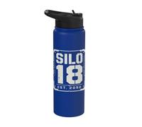 Silo 18 Est. 2052 La Stampa della Luce Stainless Steel Insulated Water Bottle