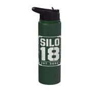 Silo 18 Est. 2052 La Stampa della Luce Stainless Steel Insulated Water Bottle