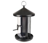 Silo Per Nutrimento Flamingo Eira 19X20X31CM Nero Per Semi E Noci, Metallo