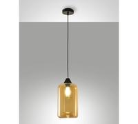 FABAS LUCE Silo lampada a sospensione E27 1 x 60 W Ø18 cm, 3491-40-125, Silo [Lampade per Interni > Lampade a Sospensione]