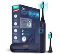 Silodent Schallzahnbürste Midnight Blue mit antiseptischen Borsten und
