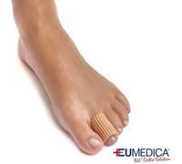 Silopad Digitube Guaina Rivestita In Oleogel 7 Cm Taglia S Ritagliabile Per Dita e Piede